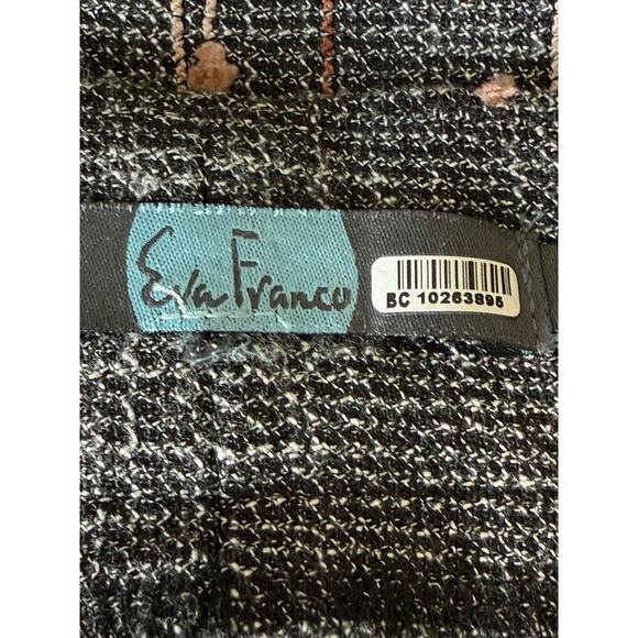 Anthropologie Eva Franco Wide Leg Pants Gray High-Rise Women's Small - Picture 10 of 10